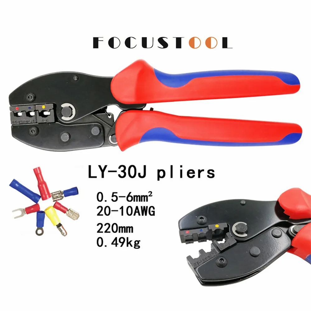 Proster Crimpzange MC4 PV щипцы для солнечной батареи 26 10 AWG трещотка подключения 2 5 6 мм2