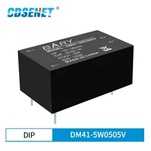 DM41-5W0505V 5W изолированный понижающий DC-DC Питание 5V 1A Напряжение 4,5 V 9V зарядная плата Напряжение регулятор