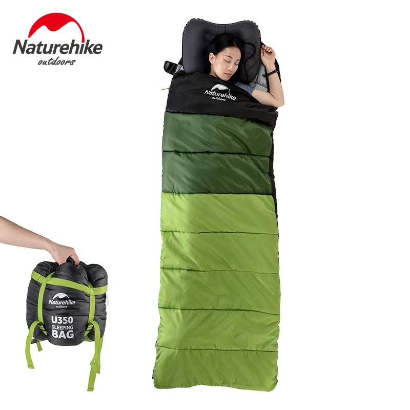 25℃~-5℃ Double Outdoor Camping Sleeping Bag Hiking Winter 220x152cm