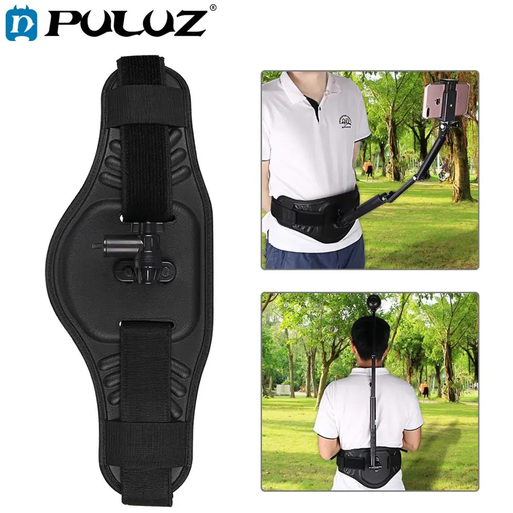 PULUZ Waist Belt Mount Strap W/h Adapter Screw for GoPro 9 8 Fushion DJI OSMO Pocket Insta360 ONE X X2 Theta S/V/Xiaoyi Cameras