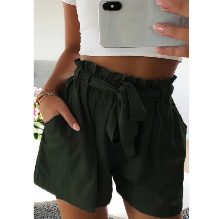 

Casual Loose Pants Woman European Style Trouser Female Summer Wide-leg Pants Woman