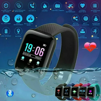 

Smart Bracelet Bluetooth 4.2 Blood Oxygen Pedometer Calories Burned Sleep Monitor Sport Watch DJA99
