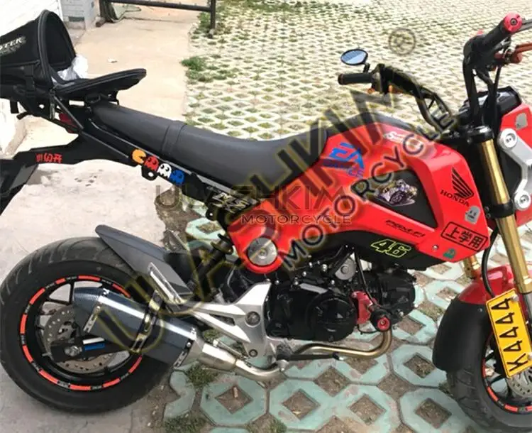 Глушитель мотоцикла контактная средняя труба для honda grom M3 MSX 125 MSX 125 слипоны 2013