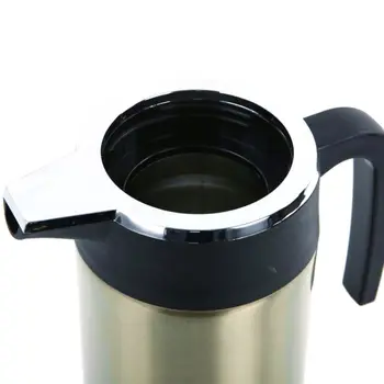 

1200ML 12V/24V High Capacity Vehicle-Mounted Electric Kettle Vacuum Cup for Truc