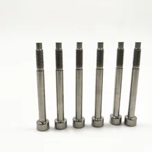 Титановый винт PYTITANS 6 шт. для электрической гитара вибрато система струнный замок винт