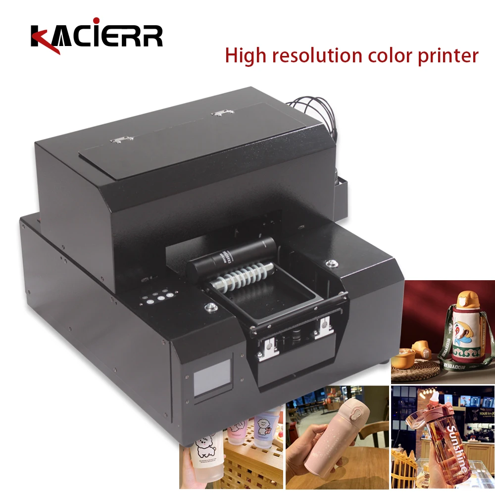 Portable Flat Uv Inkjet Printer Small A4 Cylindrical Wine Bottle