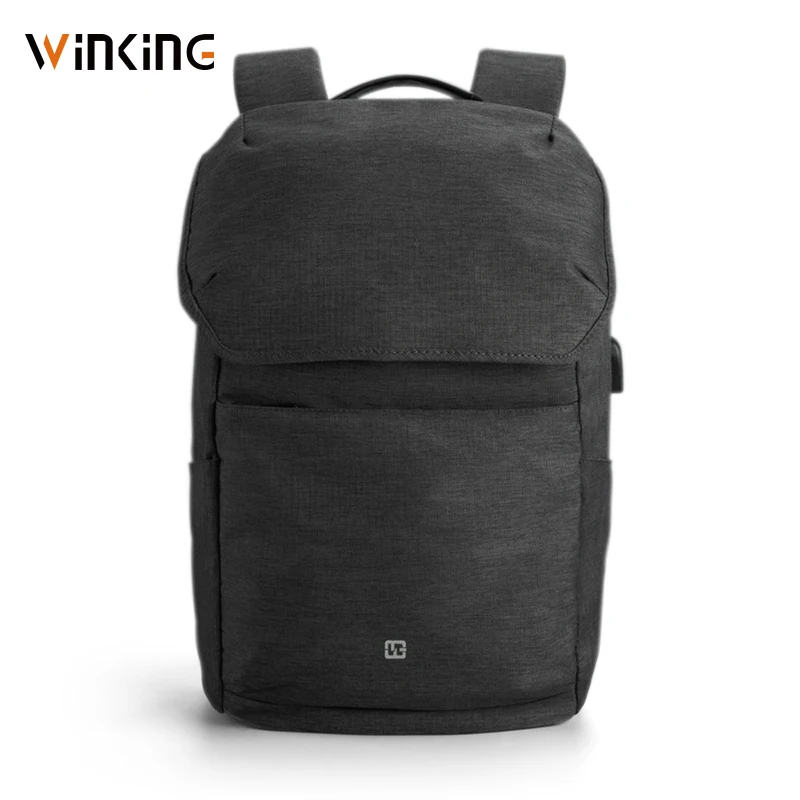 

Kingsons New Arrival Laptop Backpacks Men Anti-theft Bag Pack Spring Short Trip Messengers Bag Water Repellent USB Charging Bag