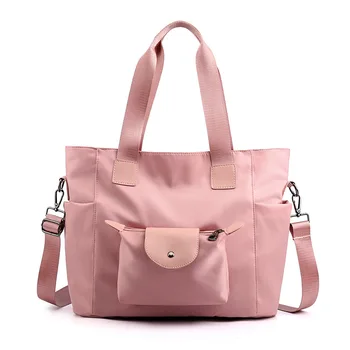 

Brand Designer Women Handbag Waterproof Nylon Female Tote Bag Large Capacity Casual Women Shoulder Bags Big Zipper Crossbody Bag