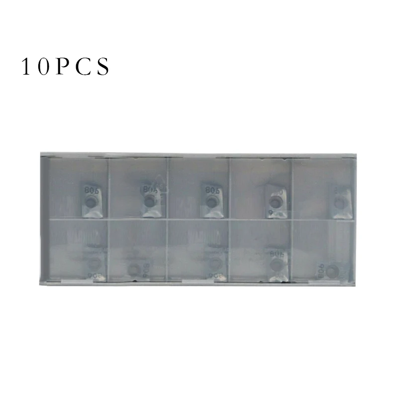 10 шт. Карбид фрезерные вставки Индексируемые Металлообработка набор