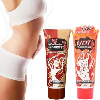 

85ml Body Wrap Slimming Fat Burner Gel Red Pepper Massage Gel Weight Loss Slim Cream Balo Chilli Hot Coffee Anti-Cellulite Cream