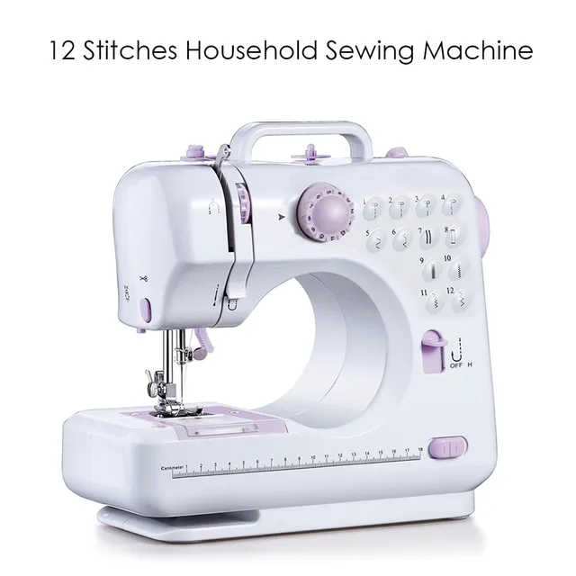 Fanghua Genuine Sewing Machine 505A Home Mini Sewing Machine Portable Household Knitting Multifunction Electric Presser Foot 1