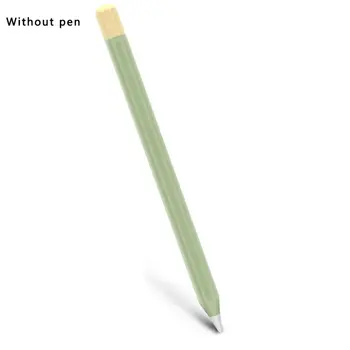 

Suitable For Apple Pencil 1 Writing Pen Color Contrast Silicone Protective Cover Anti Slip And Anti Drop Pen Cover