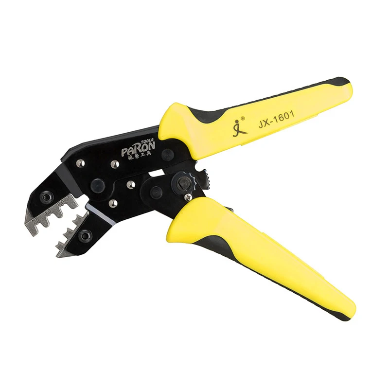 

PARON Terminal Crimp Pliers Wire Crimper Ratcheting Crimping Tool 0.1-6.0mm2 AWG28-10 Ferrule Electrical Clamp Min Hand Tools