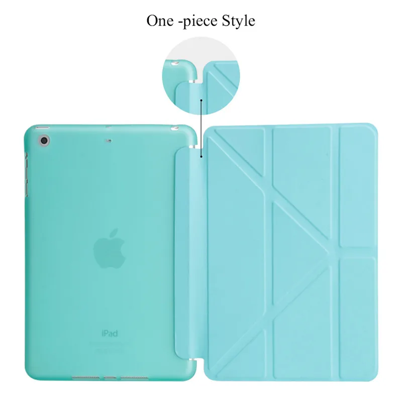 Ультратонкий дизайнерский чехол подставка из искусственной кожи для ipad mini