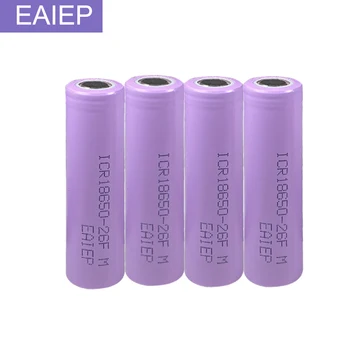 

18650 battery rechargeable 2600mah rechargeable lithium battery 3.7v 18650 battery for flashlight for power bank