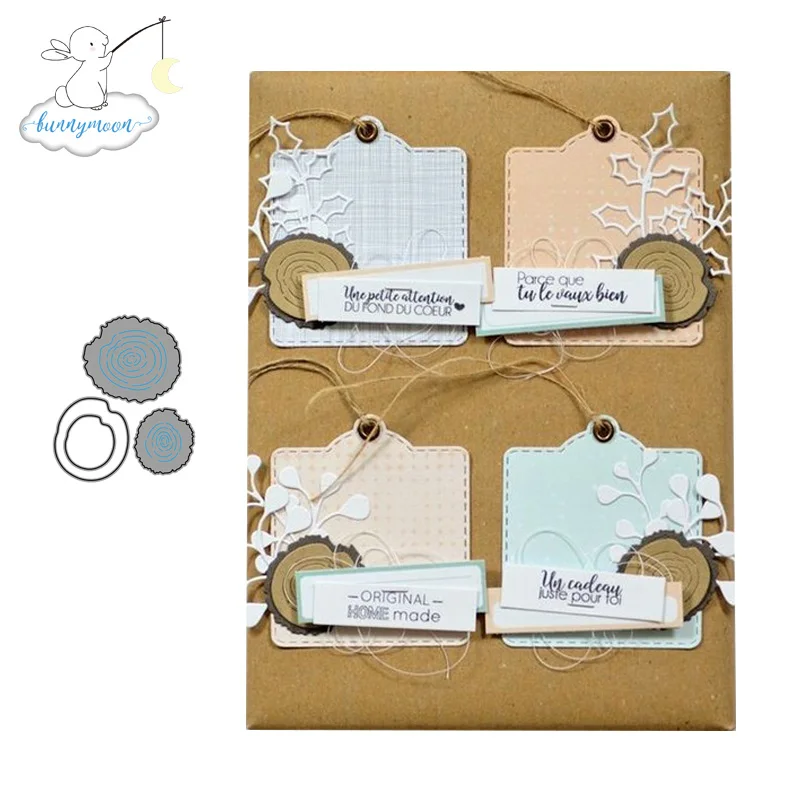 

CH wooden logs Stencil Metal Cutting Dies For Scrapbooking Practice Hands-on DIY Album Card Handmade Tools