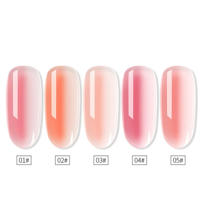 Thermo Changing Poly Gel Quick Building Nail Builder UV Poly Gel Nail Tips Extension Glue HB88