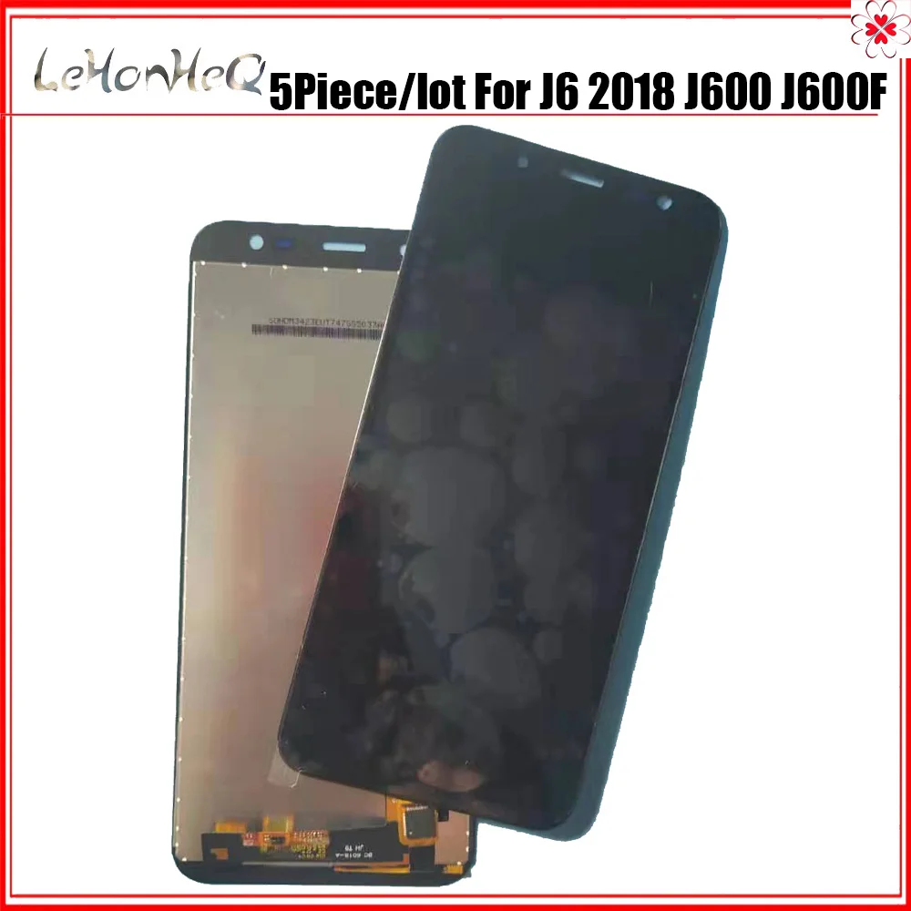 

5 Piece/lot LCD For Samsung Galaxy J6 2018 J600 J600F J600G LCD Display Touch screen Digitizer Assembly