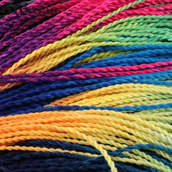

QUEEN BRAID Crochet Hair Ombre Senegalese Twist Synthetic Crotchet Braid 24inch Braiding Meche Extensions Twists Braids