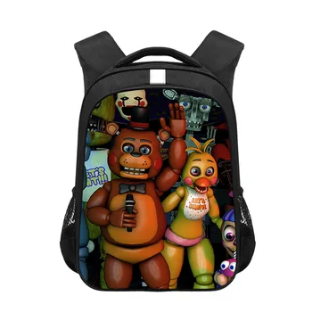 

Five Nights At Freddy's Schoolbag Backpacks Bonnie Fazbear Foxy Freddy Chica School Bags for Teenager Kids Mochila Infantil