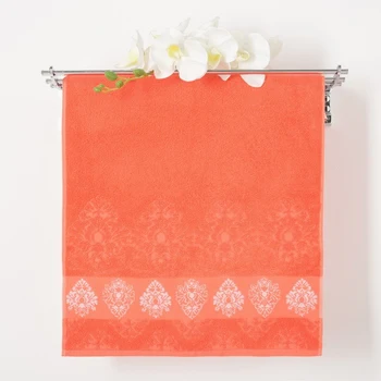 

Terry towel Privilea 10C13 Baroque 50x90 cm, coral, cotton 100% 4639208