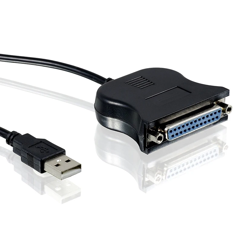 Адаптер usb-кабель Male to 25 Pin женский параллельный порт принтер практичный высокоскоростной линейный LFX-ING