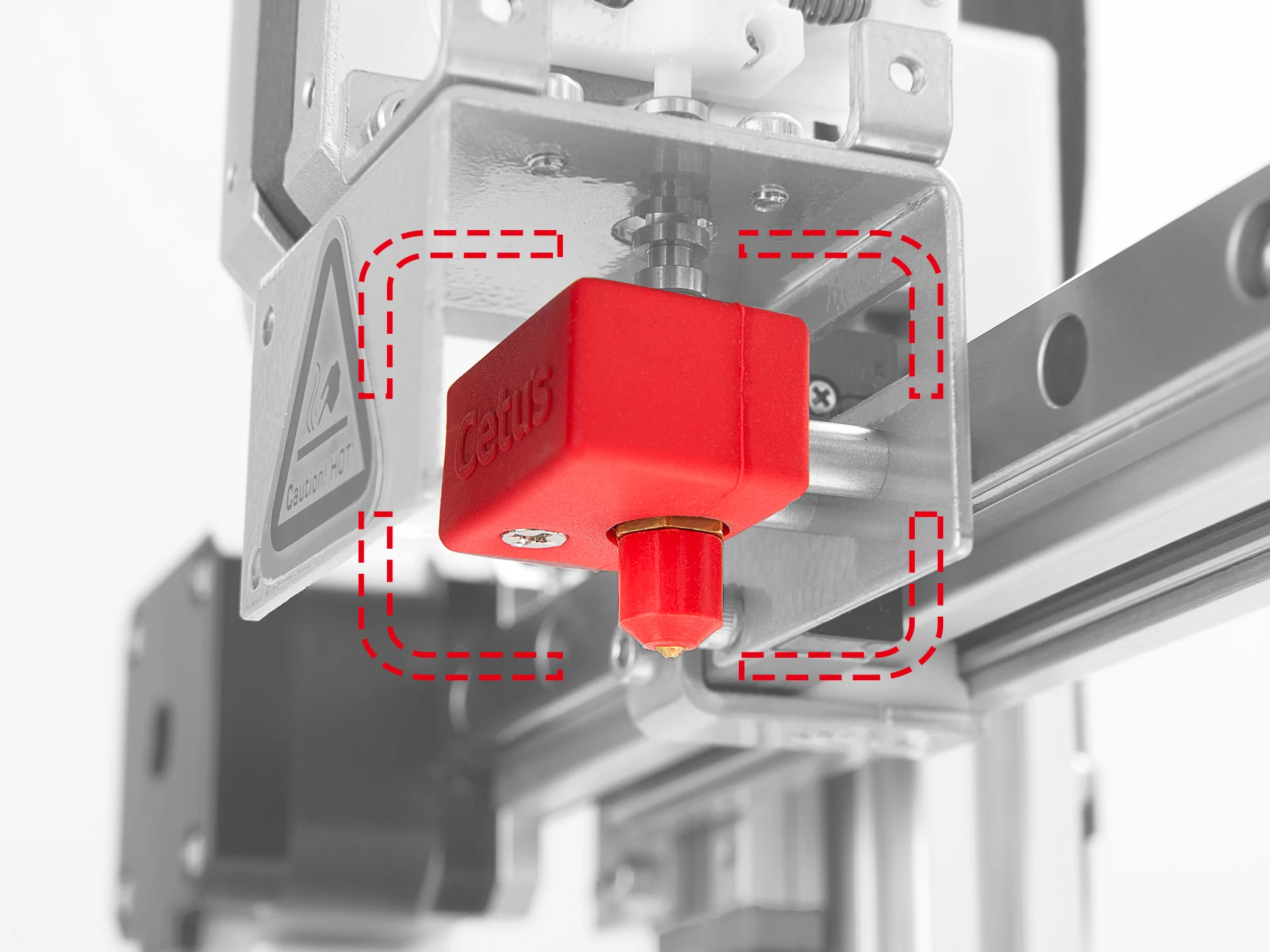 

Silicone Sock for Cetus Extruder Heater