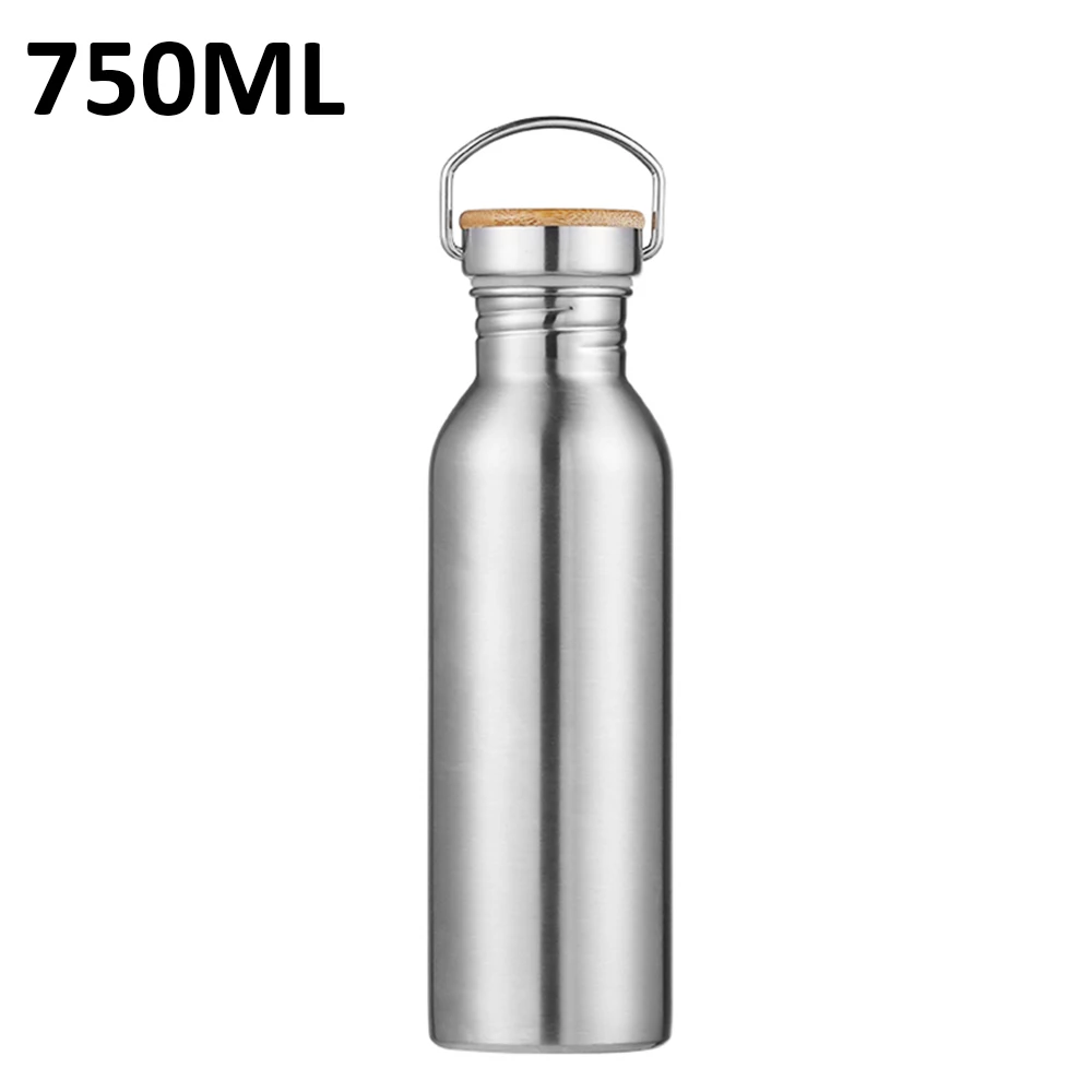 750ml 350/500/600 мл/750 мл Портативный бутылка для воды кувшин из нержавеющей стали Кофе чайник Спорт питьевой воды из твердого английского фарфора для кемпинга на открытом воздухе Пеший Туризм - Цвет: 750ml