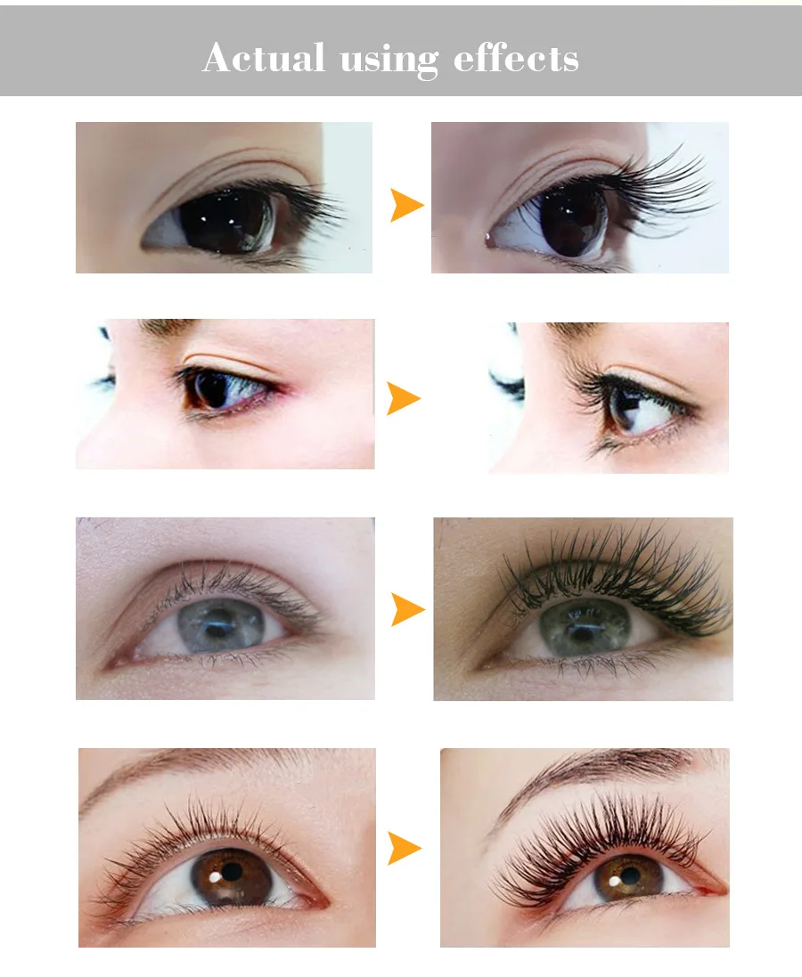Natural Eyelash Growth Serum Liquid Eyebrows Grow Eyelashes Enhancer Longer Thicker Eye Lash Extension Makeup Cosmetics Eye Care