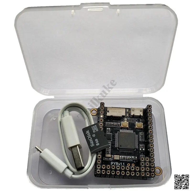 Макетная плата микропитона PYBoardv1.1 V1.0 STM32F405 Pyhton3 OpenMV|Запчасти для кондиционера| |