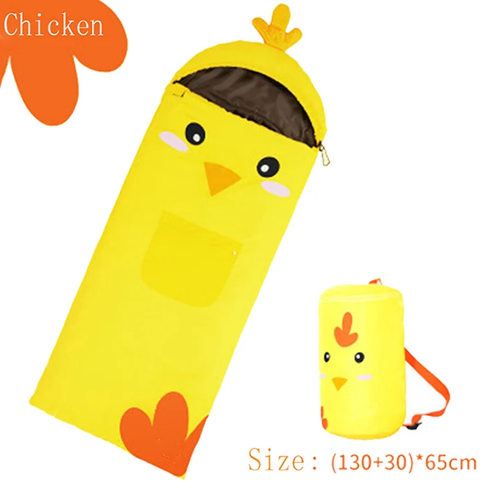 chicken Детский спальный мешок для новорожденных зимние толстые открытый детские конверты Slaapzak одеяла из полиэстра со спальным мешком пеленание малыше - Цвет: chicken