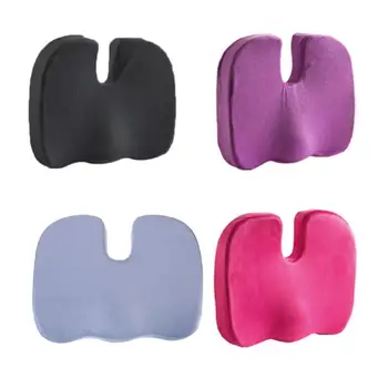 

New Travel Seat Cushion Coccyx Orthopedic Memory Foam U Seat Massage Chair Cushion Pad Car Office Massage Cushion Home Textile