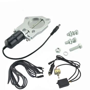 

ESPEEDER 2 Inch Stainless Steel Exhaust Cut Out Vavle Motor Kit With Manual Switch Car Exhaust Modified Part For 2' Exhaust Pipe