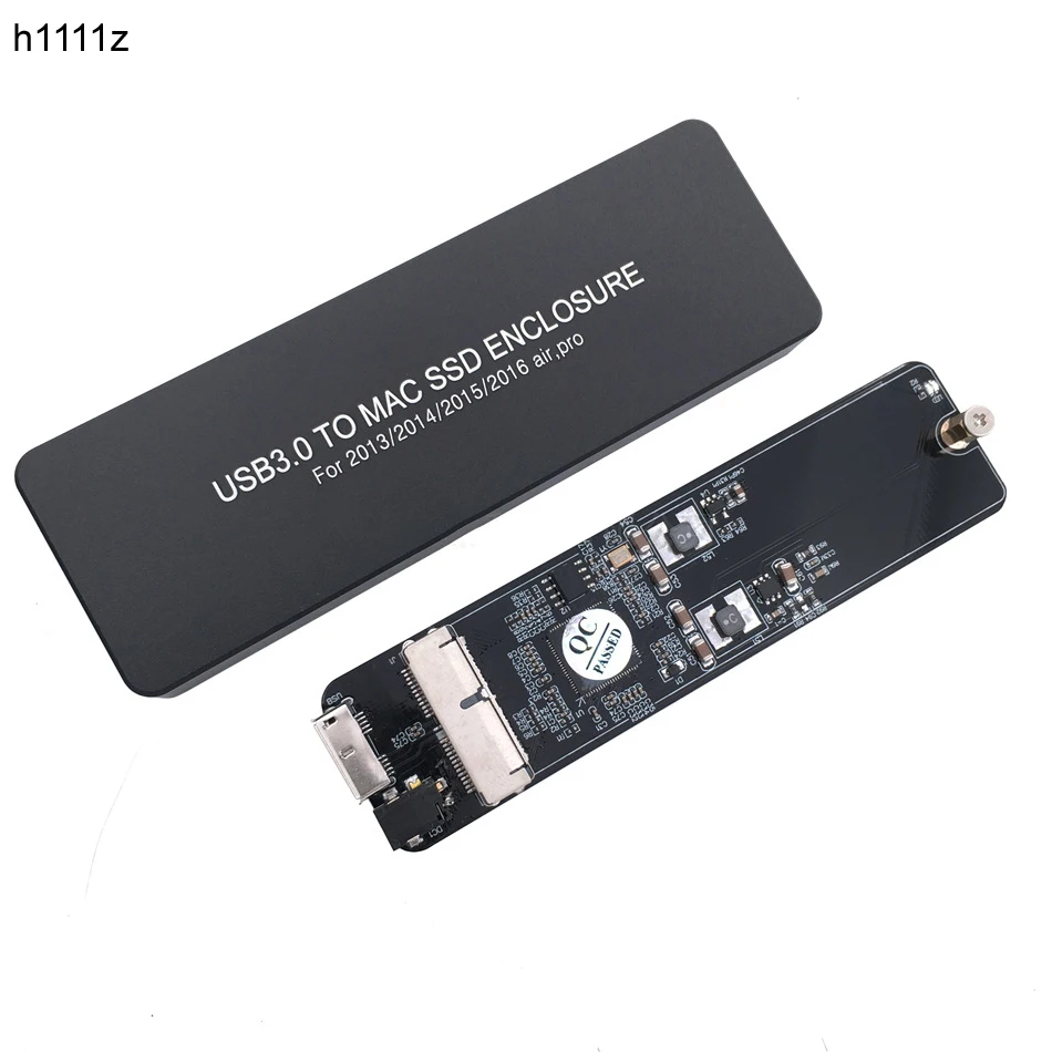 

Корпус для SSD 3,0 компьютера, из алюминиевого сплава, USB 2013, для MacBook Air, Pro Retina 2014, 2015/2016