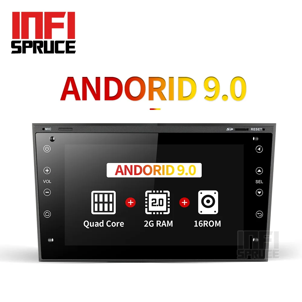 Android 9 0 автомобильный dvd для OPEL Vauxhall Astra Meriva Vectra Antara Zafira Corsa Agila четырехъядерный gps