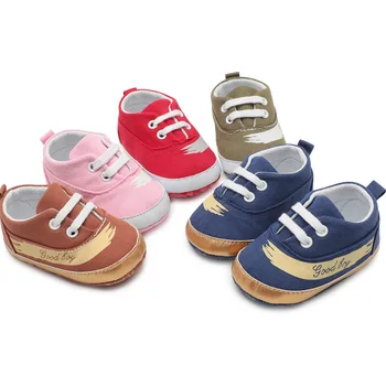 

New Canvas Classic Sports Sneakers Newborn Baby Boys Girls First Walkers Shoes Infant Toddler Soft Sole Anti-slip Baby Shoes