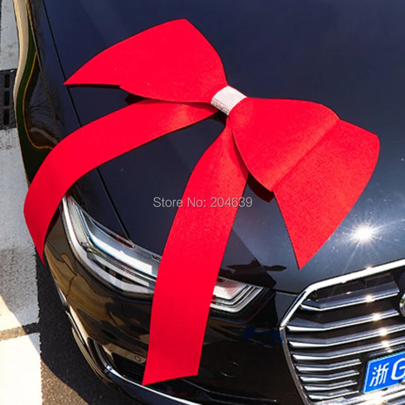 boda para coche para decoración de regalo día de San Valentín lazos para coche fiesta gotosee Arcos grandes para coche 