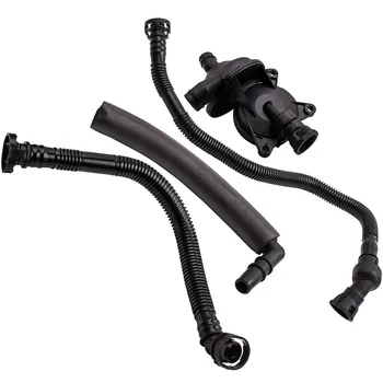 

4PCS Plastic PCV Crankcase Vent Valve Breather Hose Kit for BMW E46 1998 - 2007