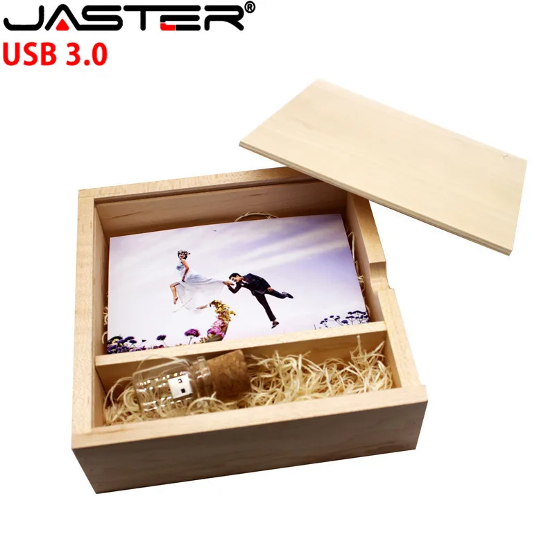 USB-флеш-накопитель JASTER деревянный 4-64 Гб 180*180*60 мм | Компьютеры и офис