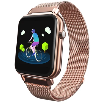 

Y6 Pro Unisex Bluetooth Step Count Universal Waterproof Heart Rate Time Smart Watch USB Sports Message Remind Electronic