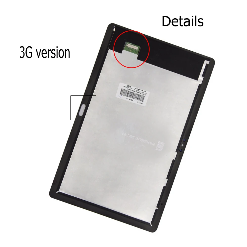 For Huawei MediaPad T5 AGS2-W09 AGS2-W19 LCD Touch Screen Display Assembly  Frame