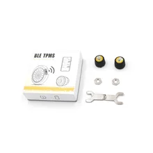 Universal Tire Pressure 3FBF Motorcycle TPMS Mobile Phone W 2 font b Sensors b font