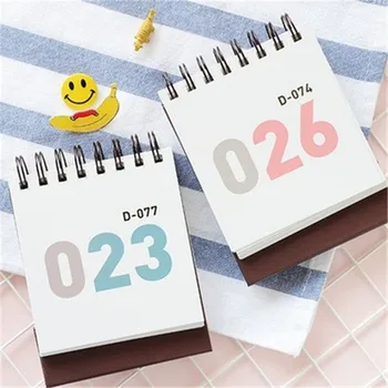 

New 100-Day Plan Desk Calendar Plan Notebook Memo Pad Notebook Regular Agenda Home Office School Supplies