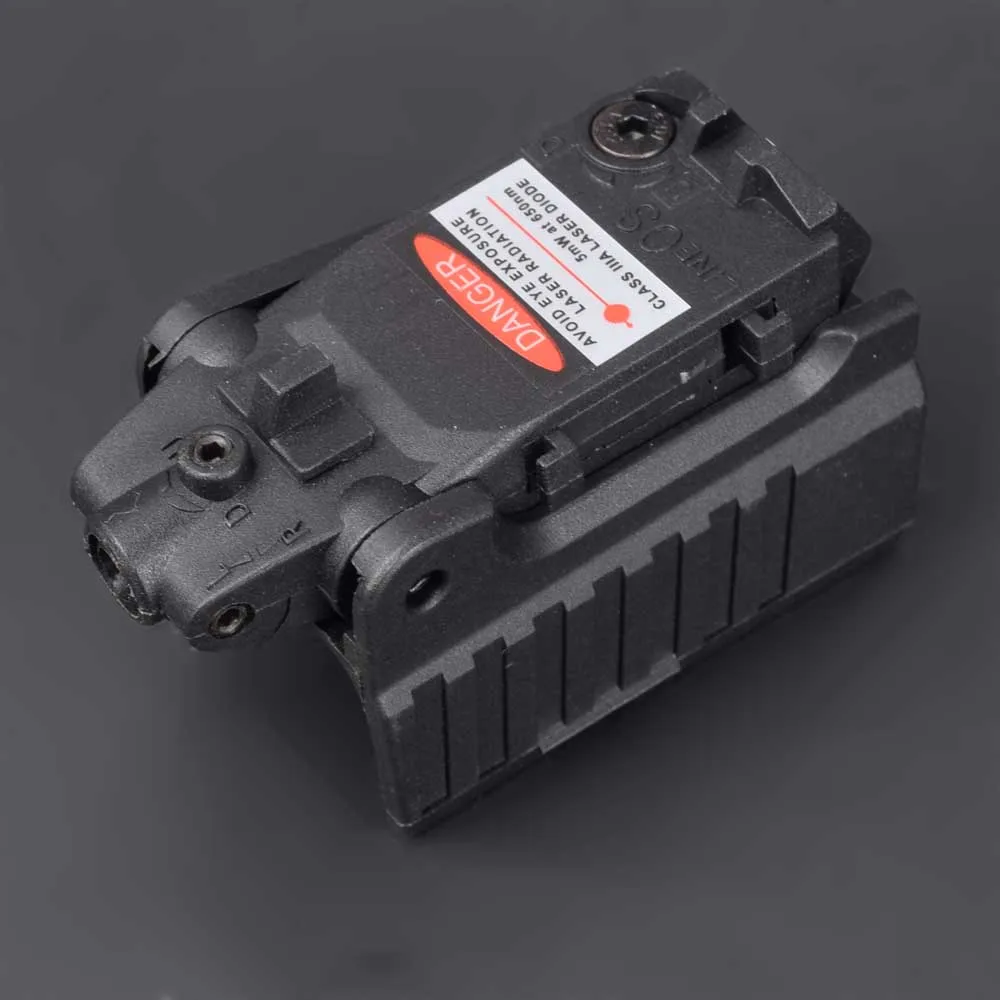 Military Airsoft Tactical Compact Pistol Hand Gun Red Laser Sight Scope High Mount For Glock 17 18C 22 34 Series-3