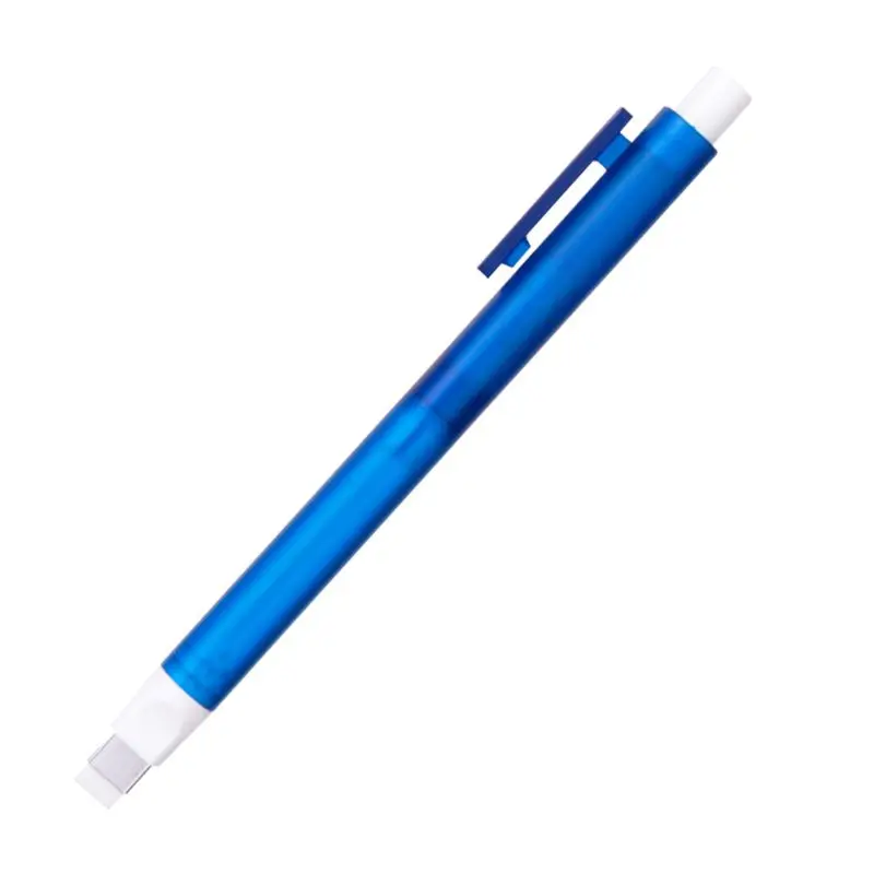 

Mechanical Eraser Meticulous Highlighting Refillable Pen Shape Rubber Press Type