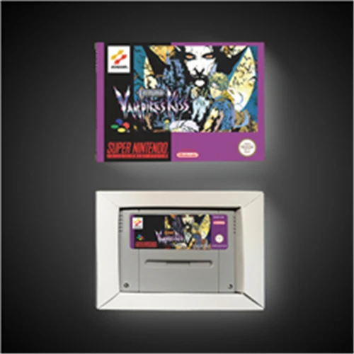 

Castlevania Vampire's kiss - EUR Version Action Game Card with Retail Box