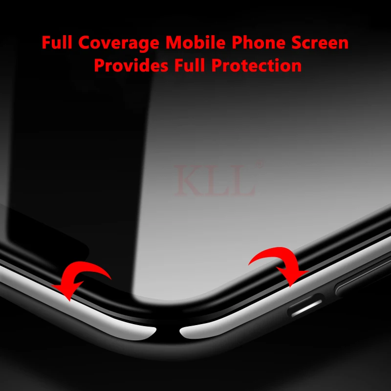 Антишпионское закаленное стекло с полным покрытием для iPhone 11 Pro XS Max X XR 9H