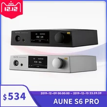 Aune S6 баланс усилитель для наушников USB AEC коаксиальный Оптический RCA XLR вход, DAC DSD128 усилитель apm