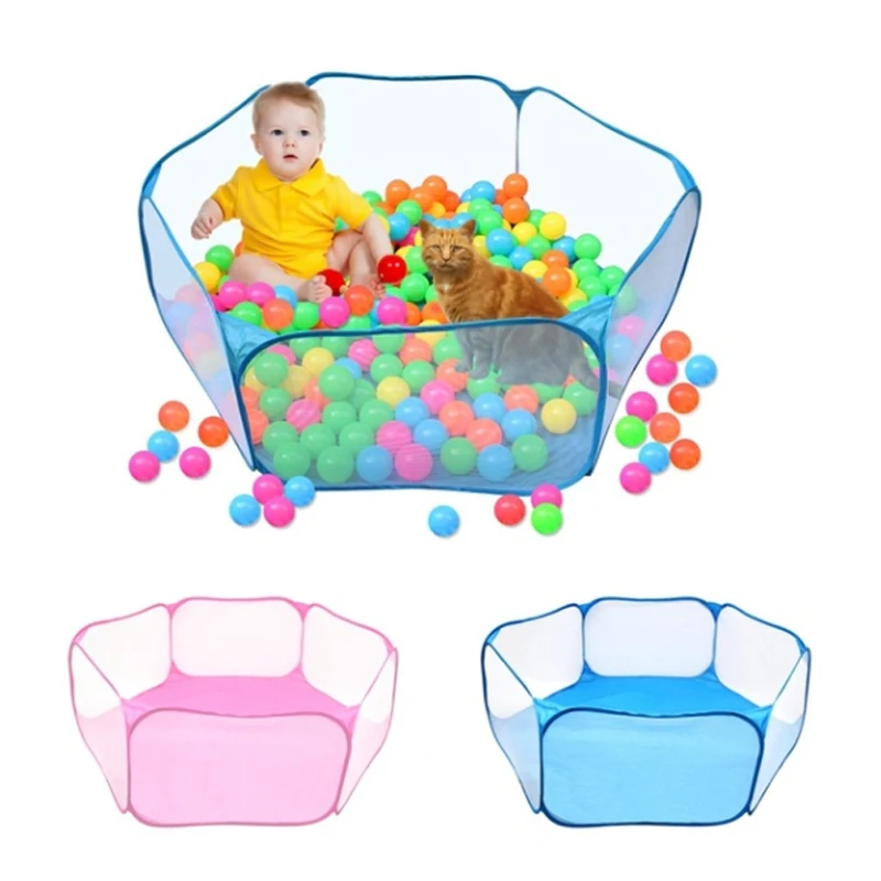 Tanie Nowy składany kojec dla dzieci przenośna gra z piłkami basen