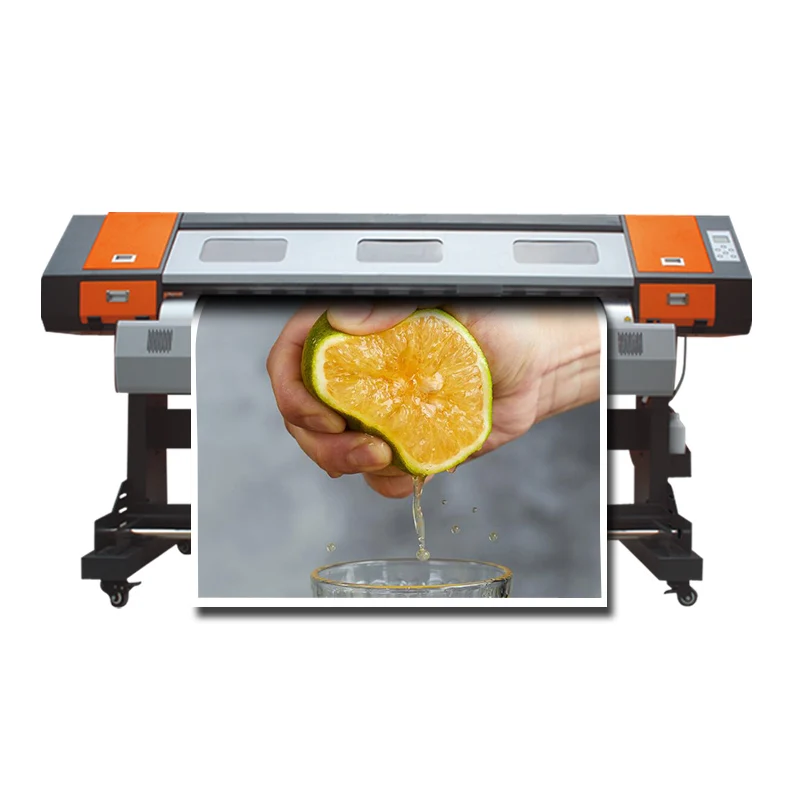 16mVinylStickerPrintingMachinewithOneXP600PrintheadWall